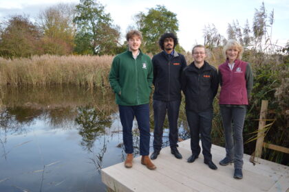 Mettis Aerospace Worcestershire Wildlife Trust WWT donation